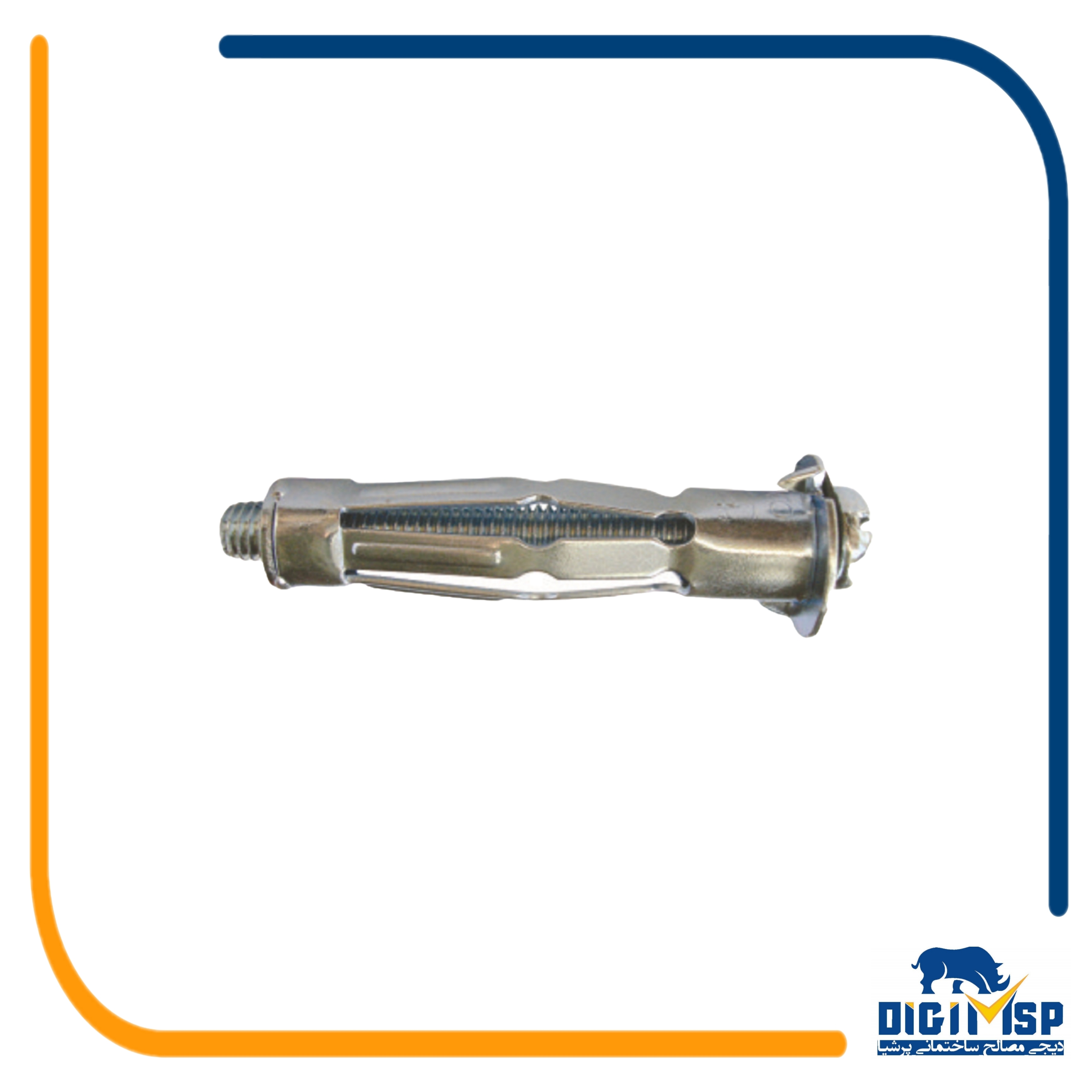 بولت پروانه ای برای تک لایه پنل m6*58mm